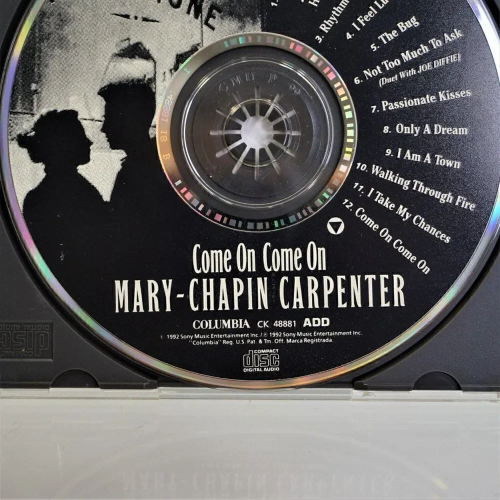 Come On Come On by Mary Chapin Carpenter CD 1992 Sony Music